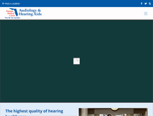 Tablet Screenshot of fmcaudiology.com